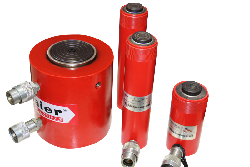 Hollow Electric Single Acting Hydraulic Jack Marketer Baier